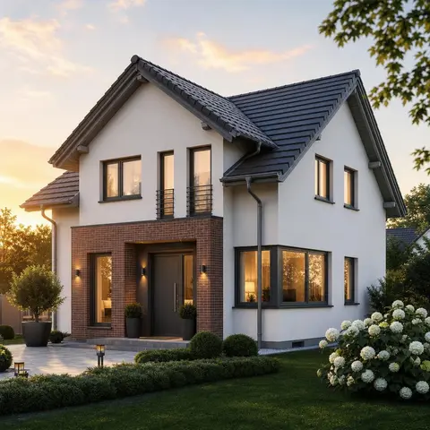 Einfamilienhaus als Fertighaus bauen — Angebote anfordern